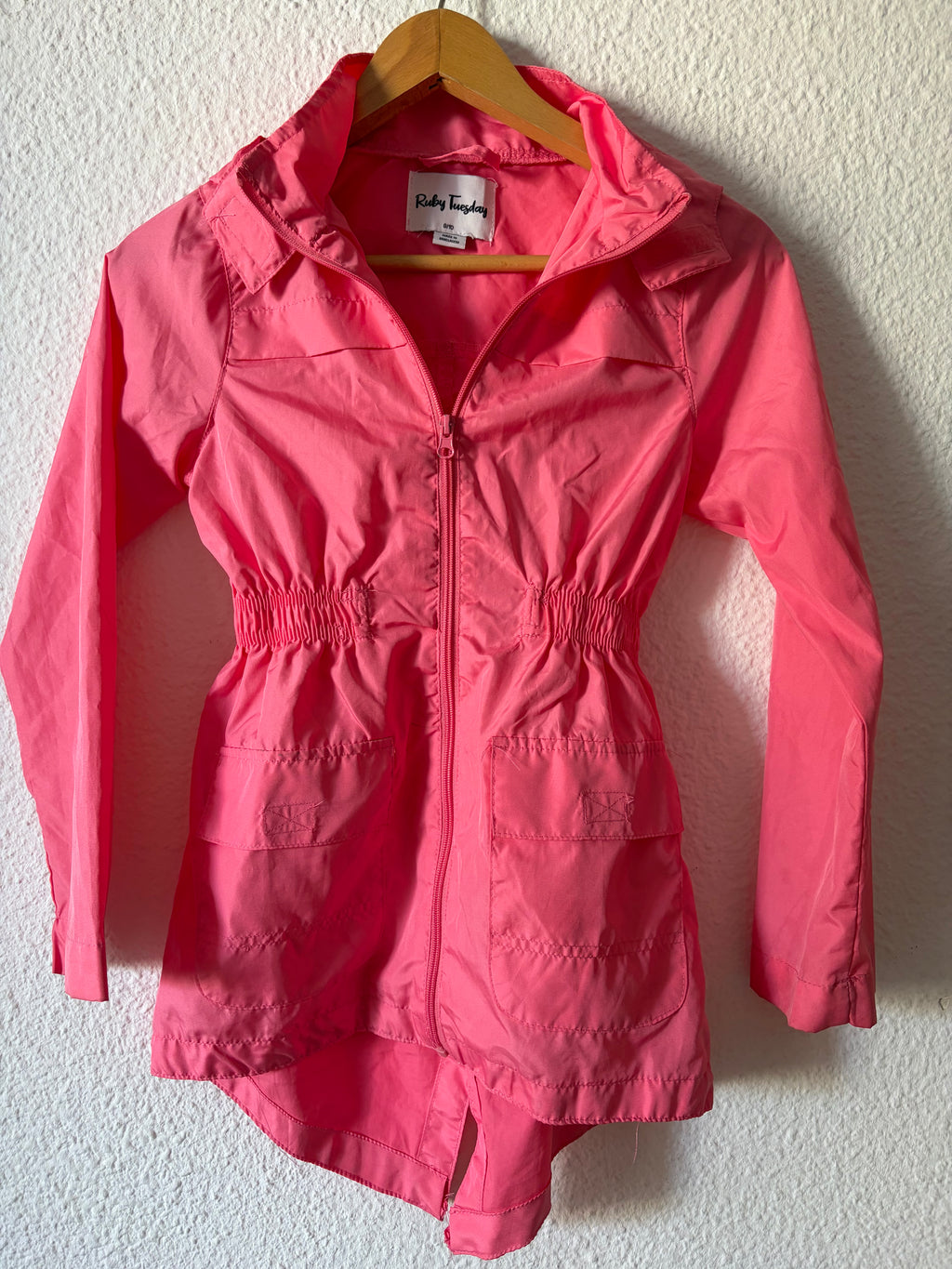 RUBY TUESDAY lightweight windbreaker rain jacket