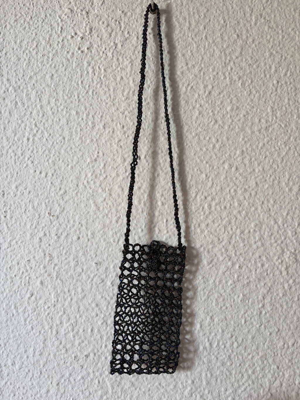 Beaded phone pouch