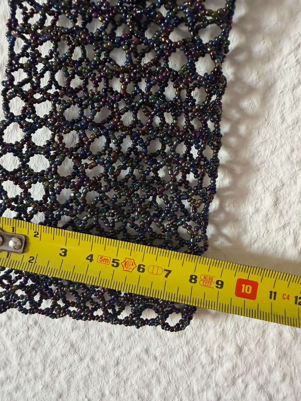 Beaded phone pouch