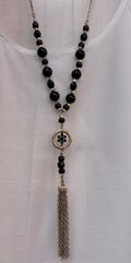 BELLE PARIS sautoir tassel necklace