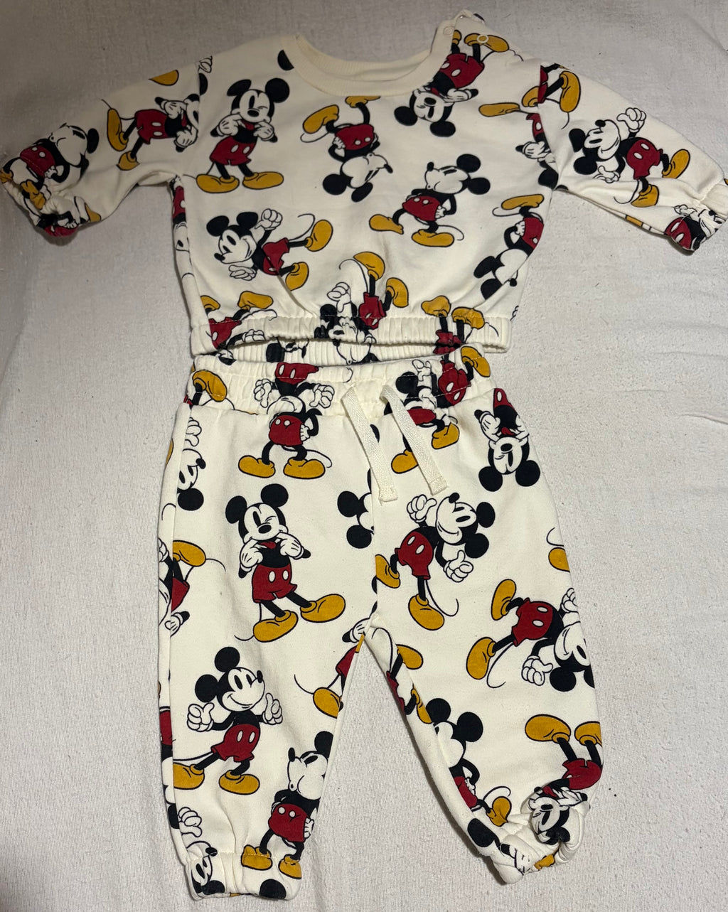 Disney (Mickey Mouse) baby tracksuit set