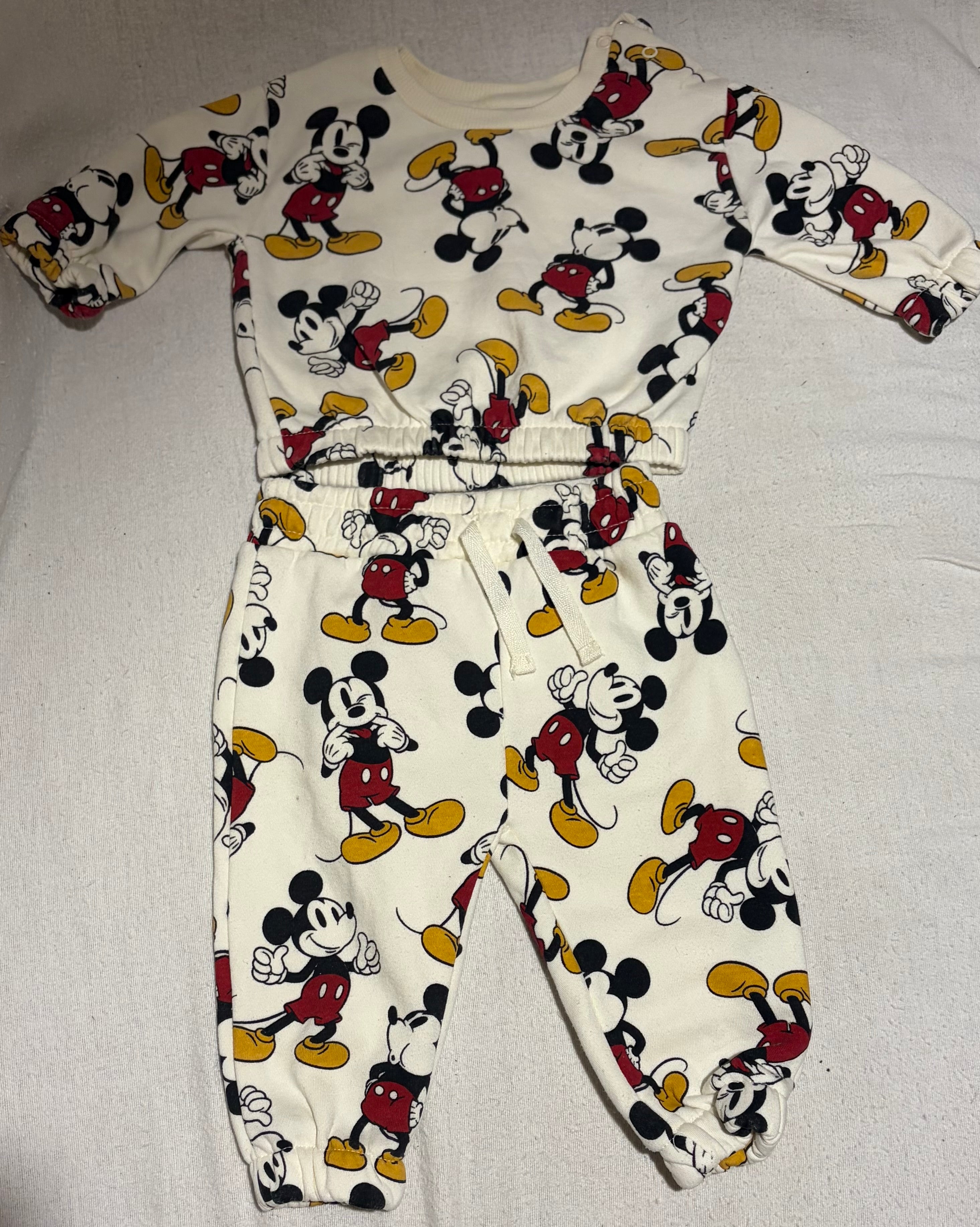 Disney (Mickey Mouse) baby tracksuit set
