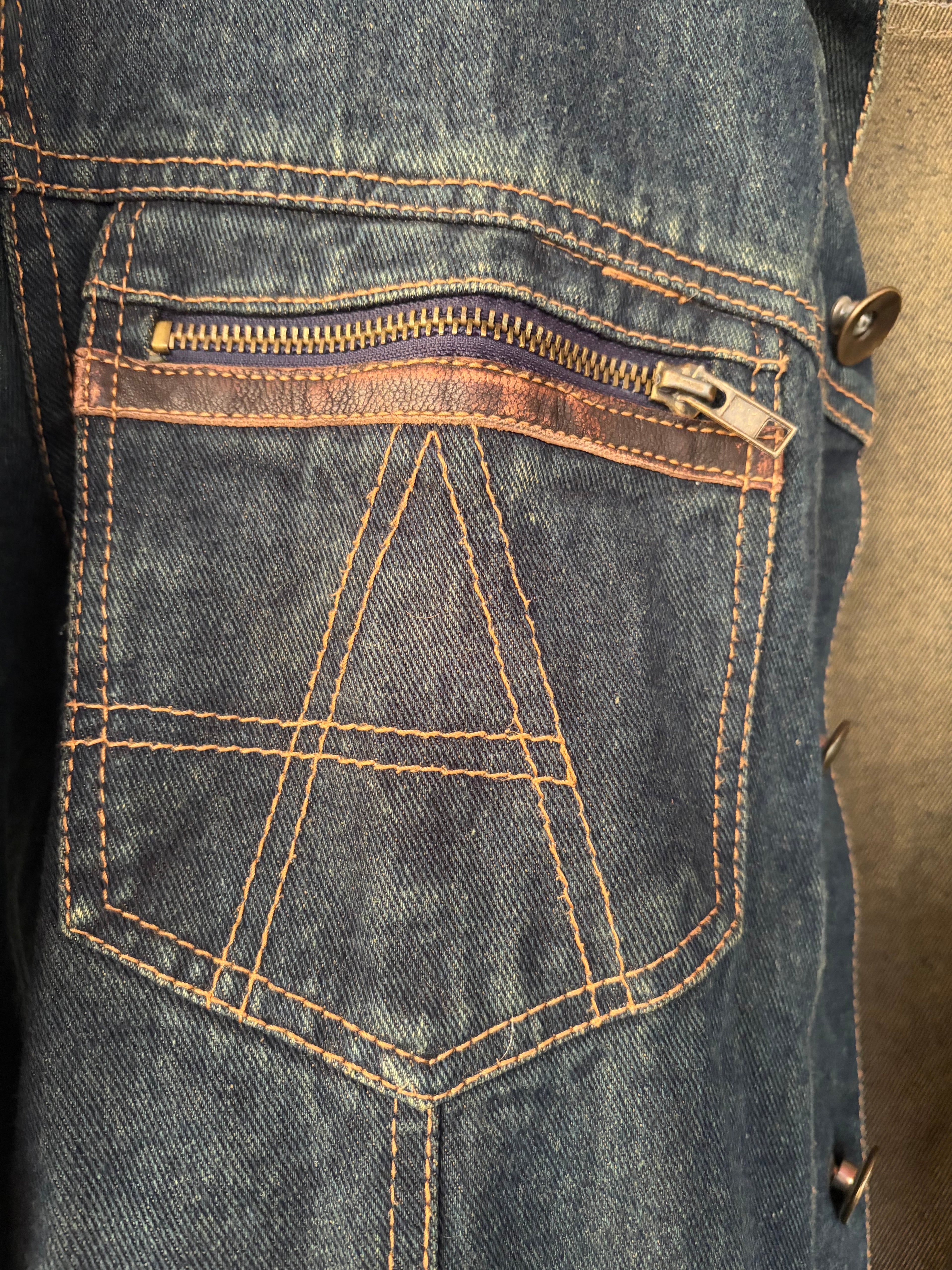 Vintage streetwear denim jacket