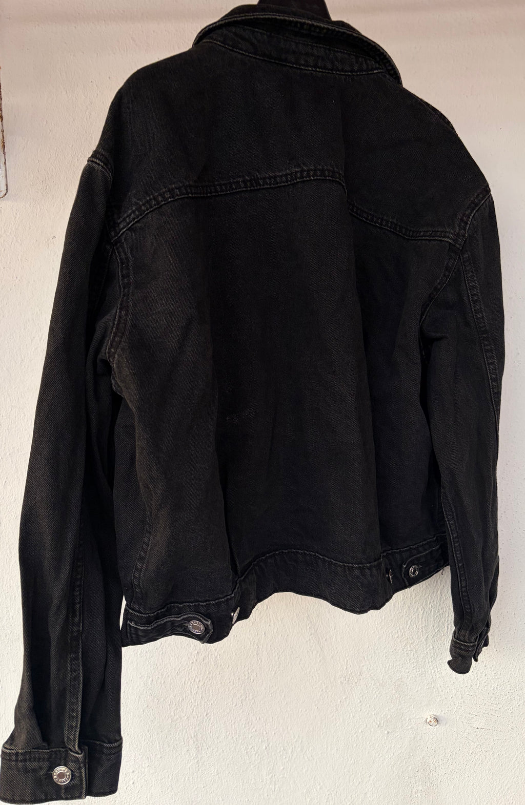 MANGO black denim jacket