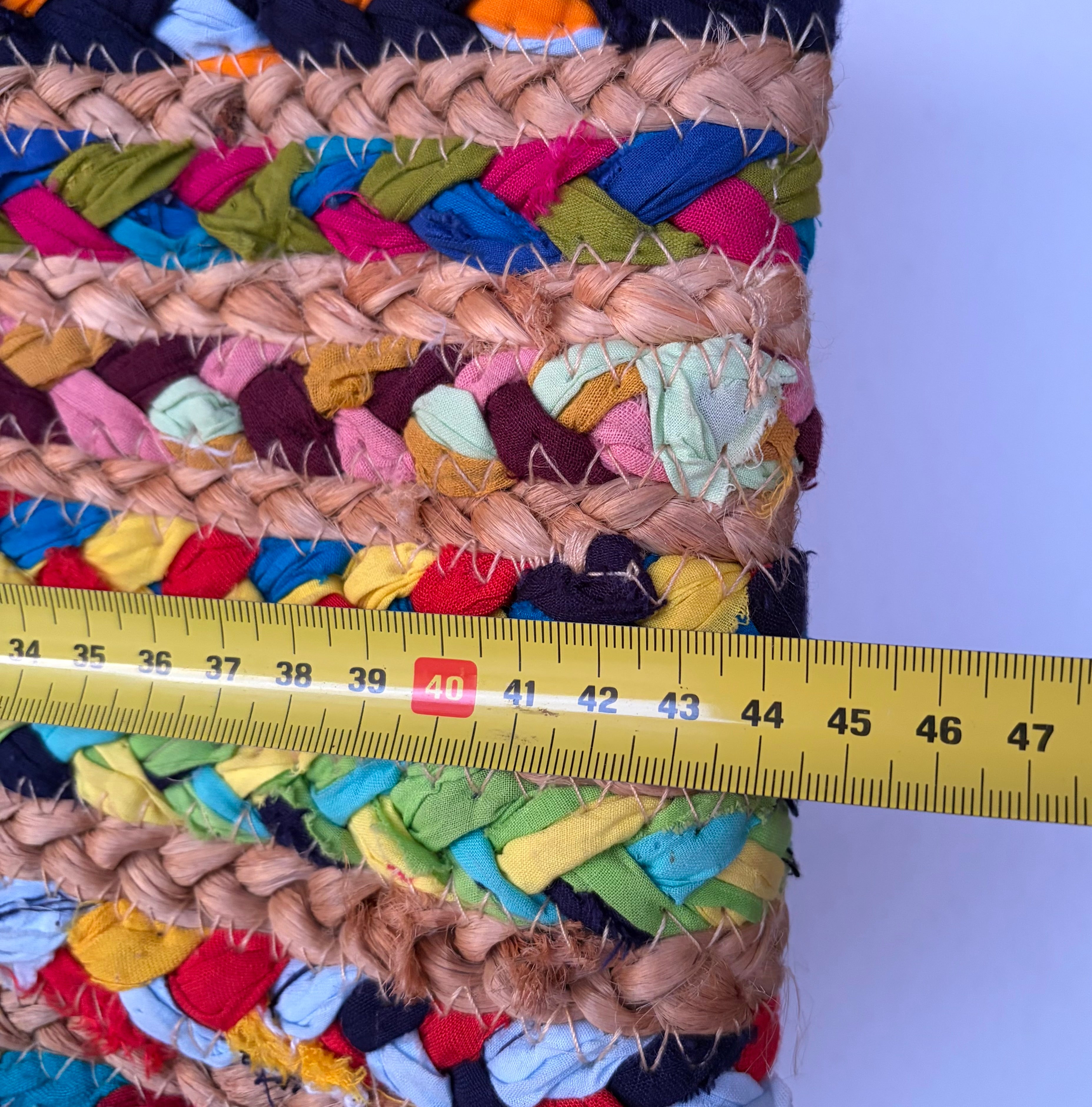 Colorful APRICOT jutebag
