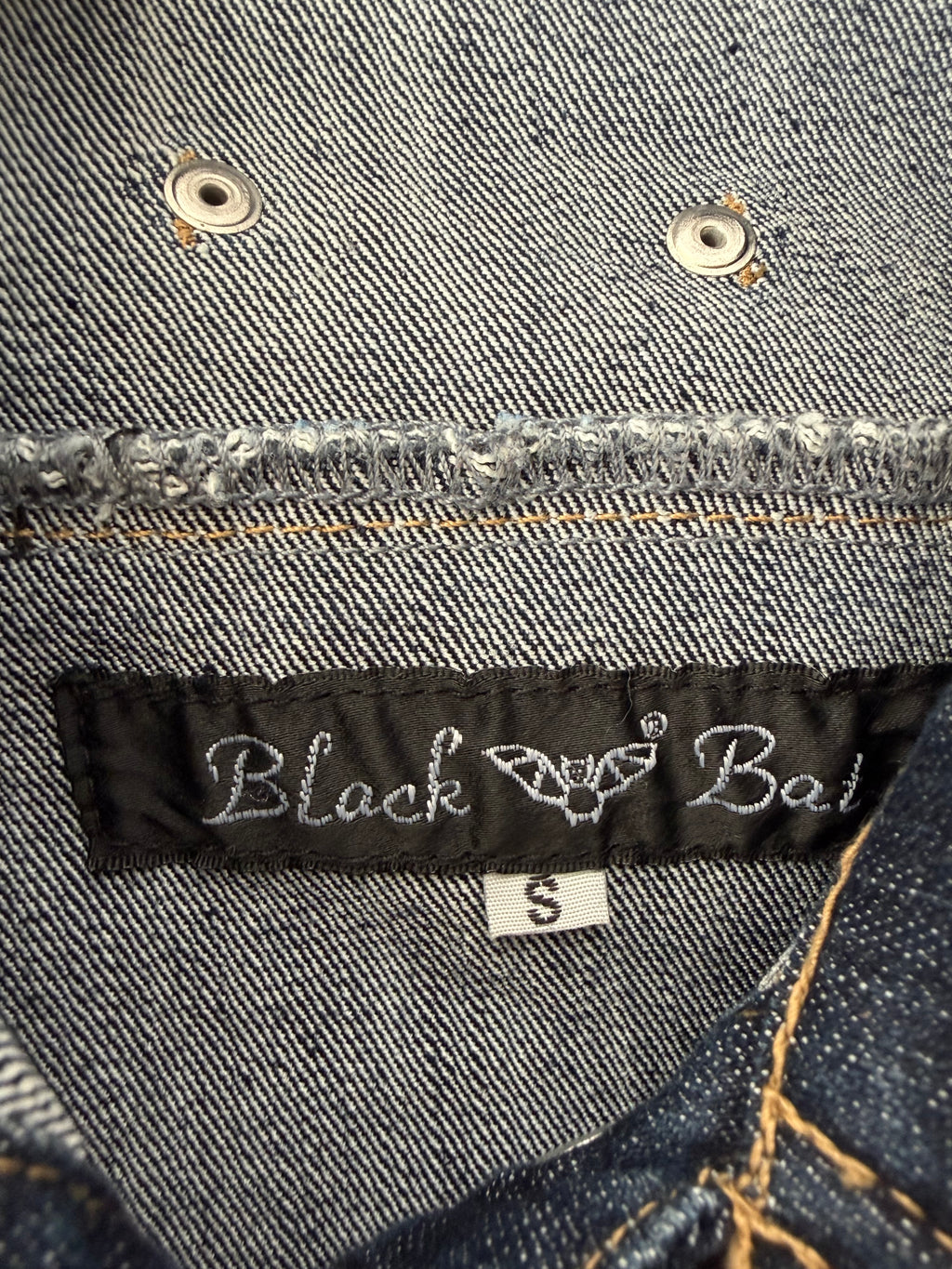 Dark-washed denim jacket