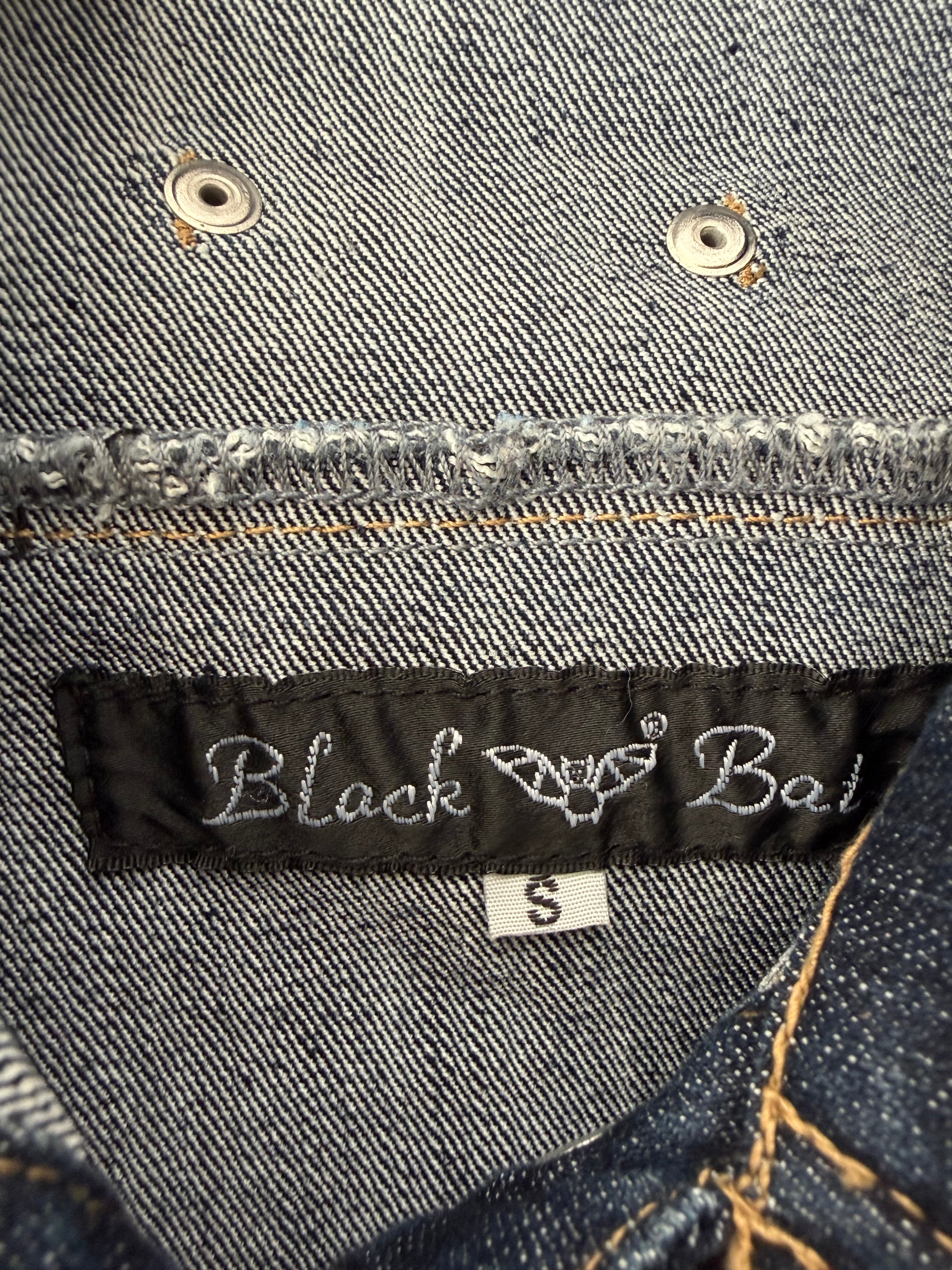 Dark-washed denim jacket