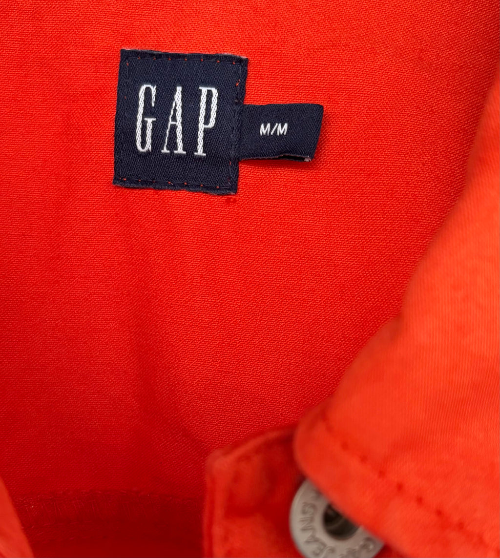 GAP orange denim jacket