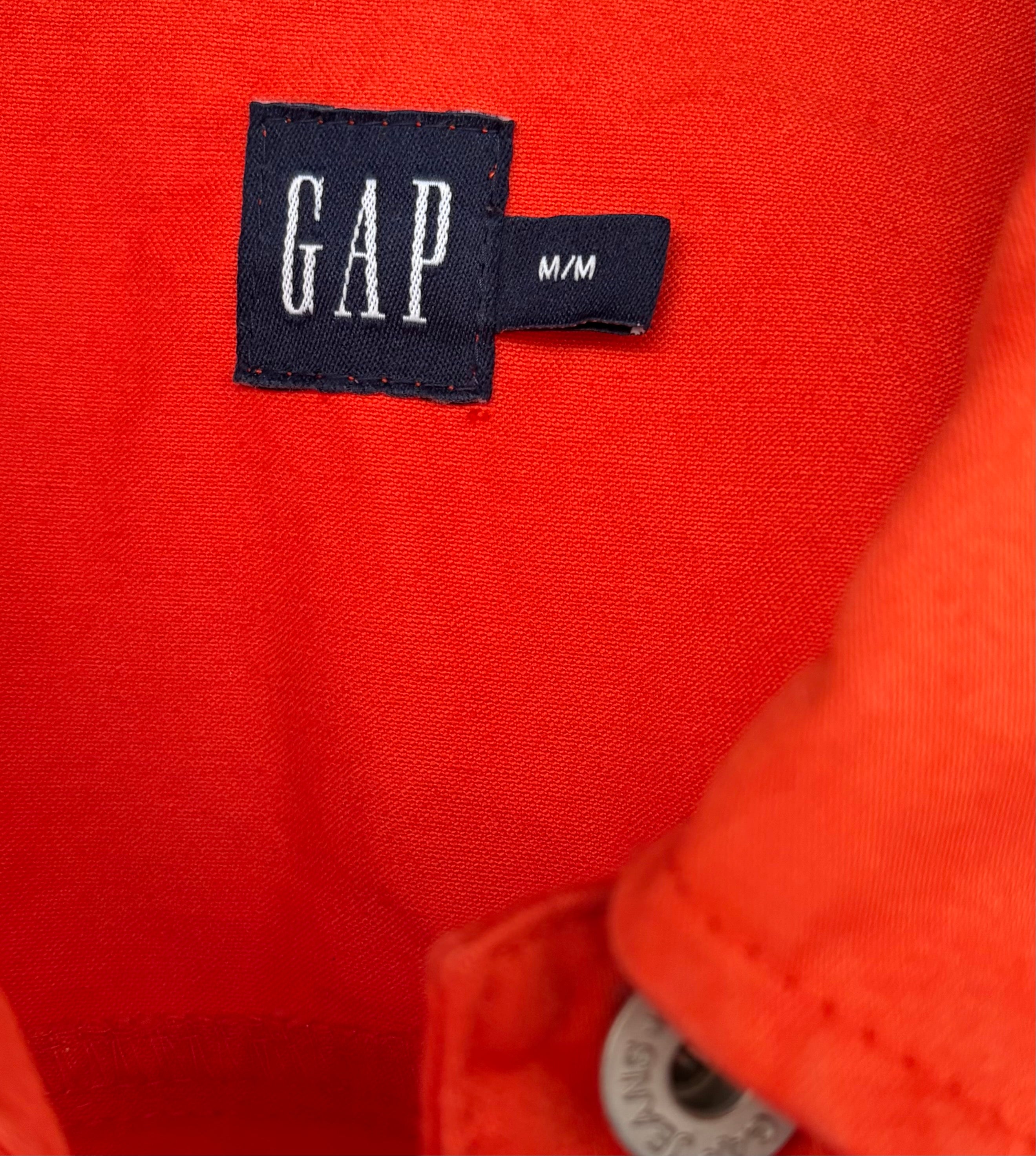 GAP orange denim jacket