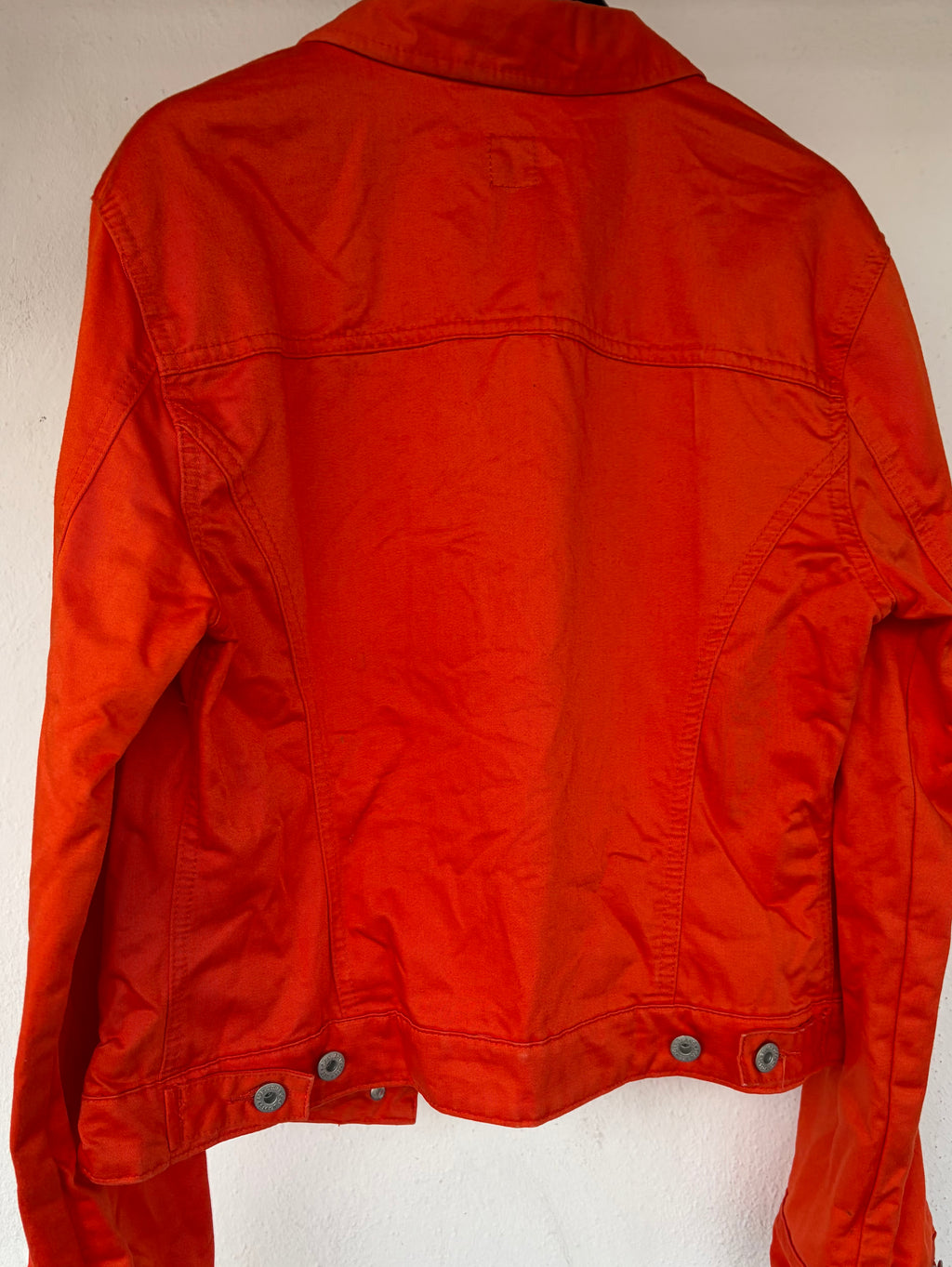 GAP orange denim jacket