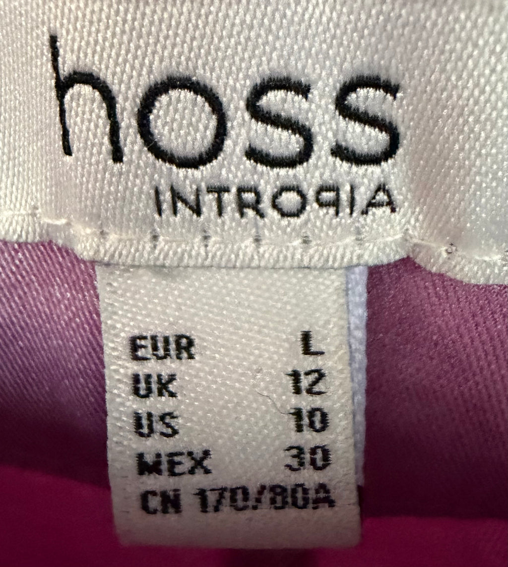 HOSS satin-finish trousers