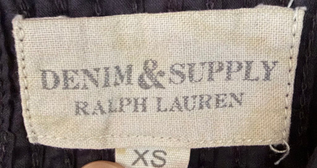 Ralph Laurent flutter sleeve lave blouse