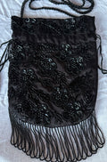 Black evening bag