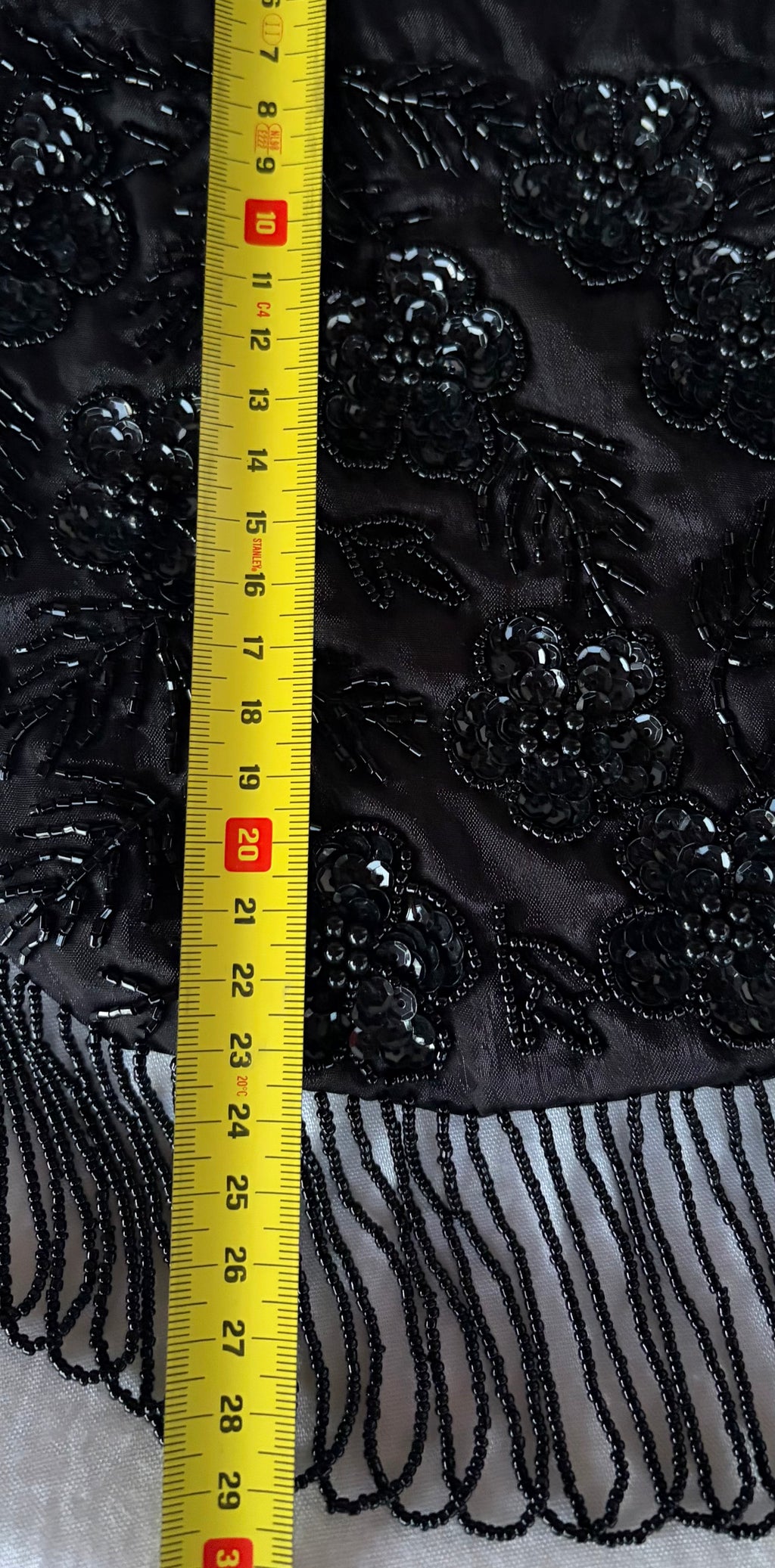 Black evening bag