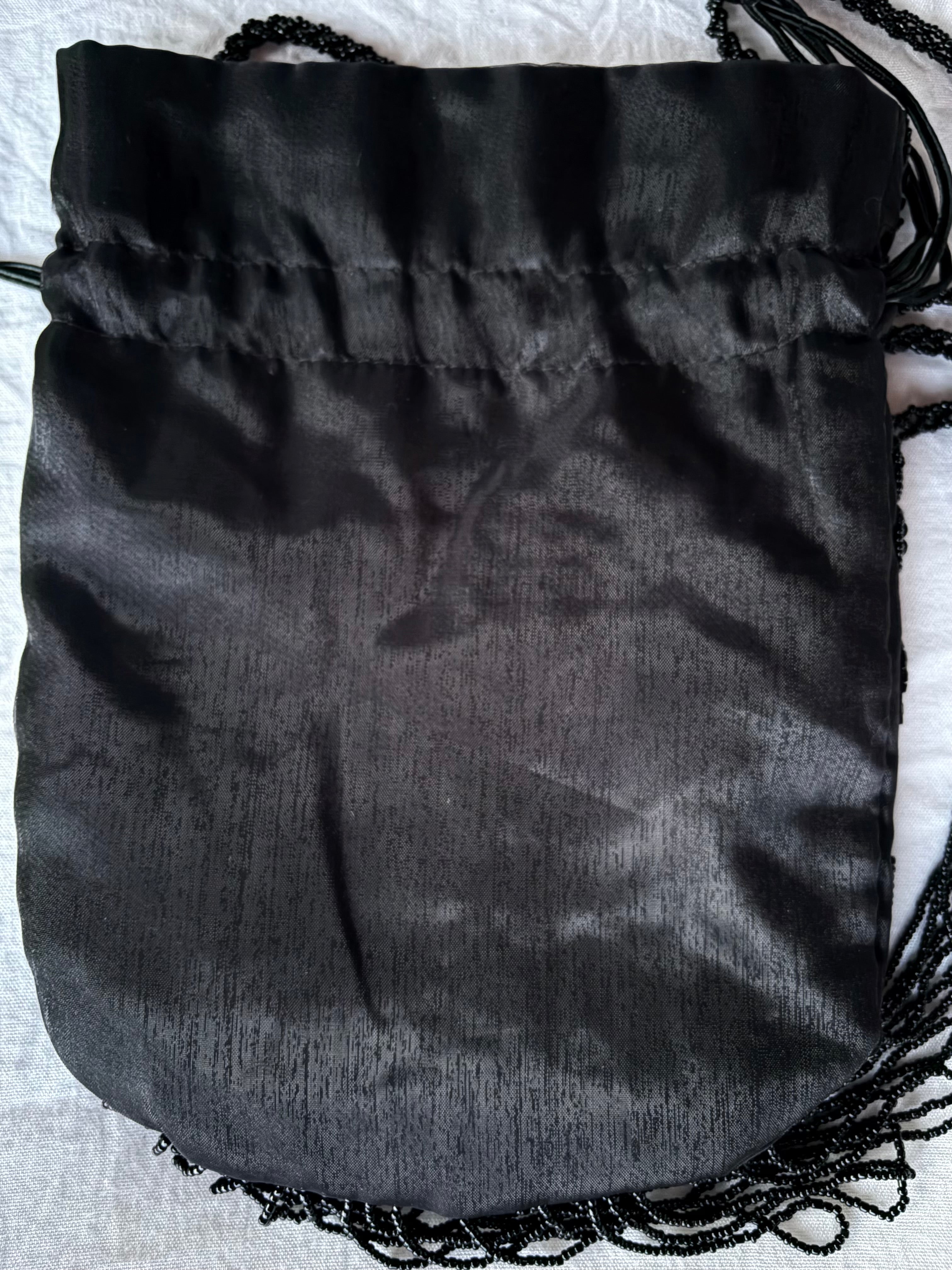 Black evening bag