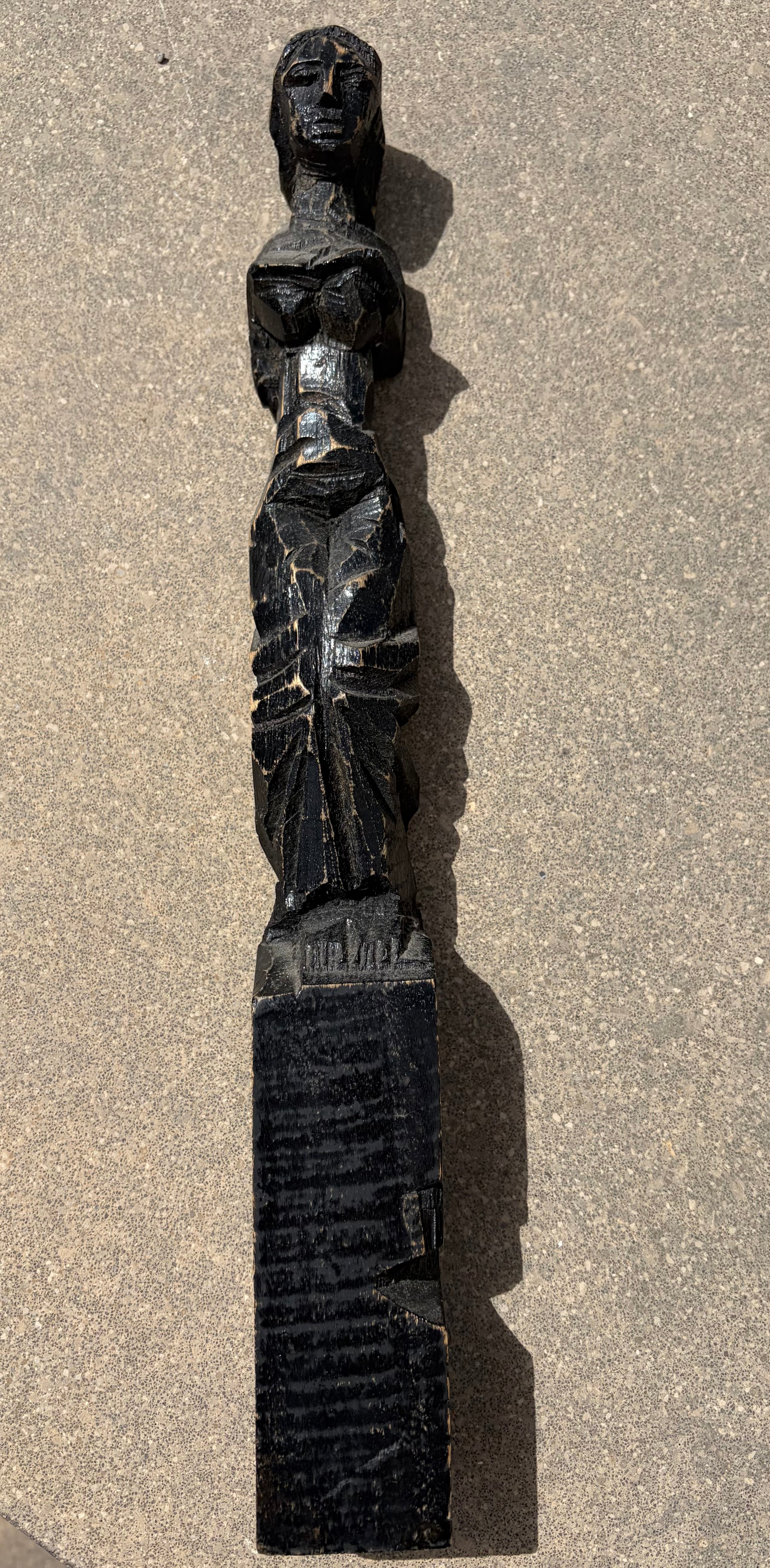 Wooden sculpture