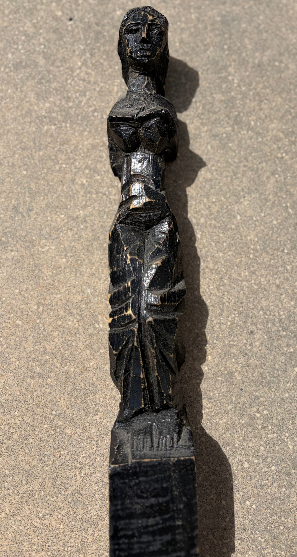 Wooden sculpture