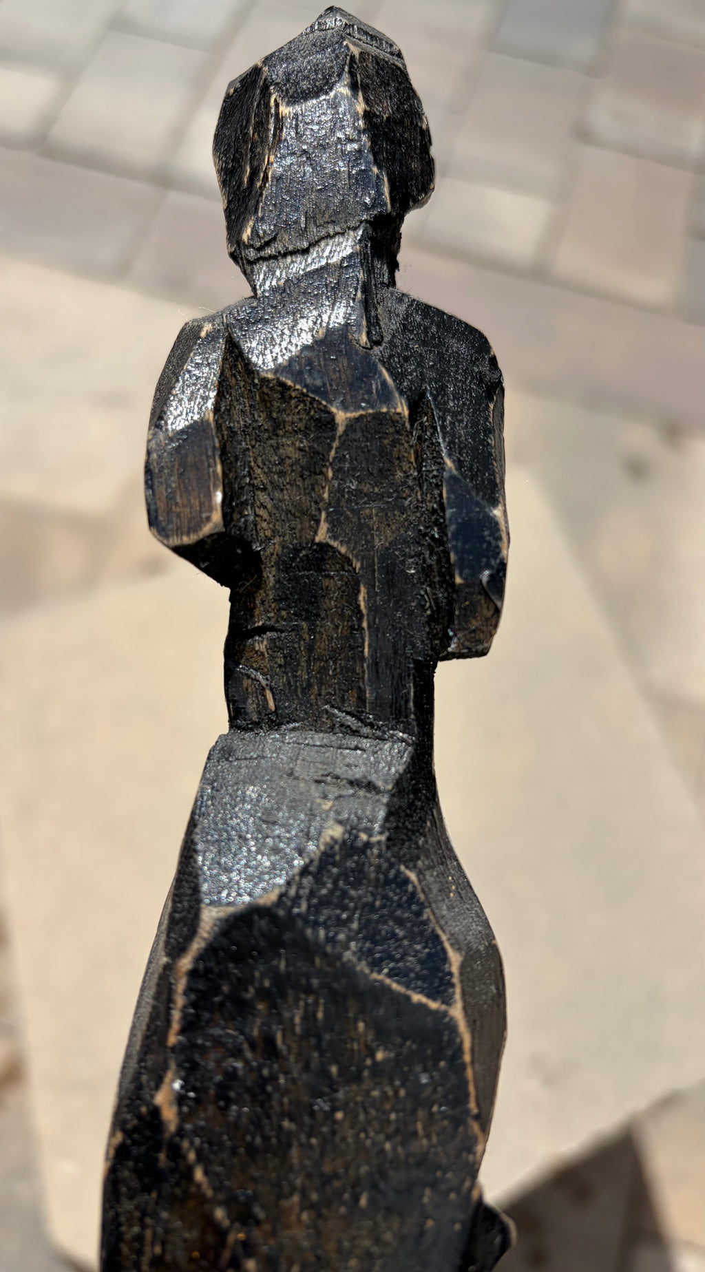 Wooden sculpture