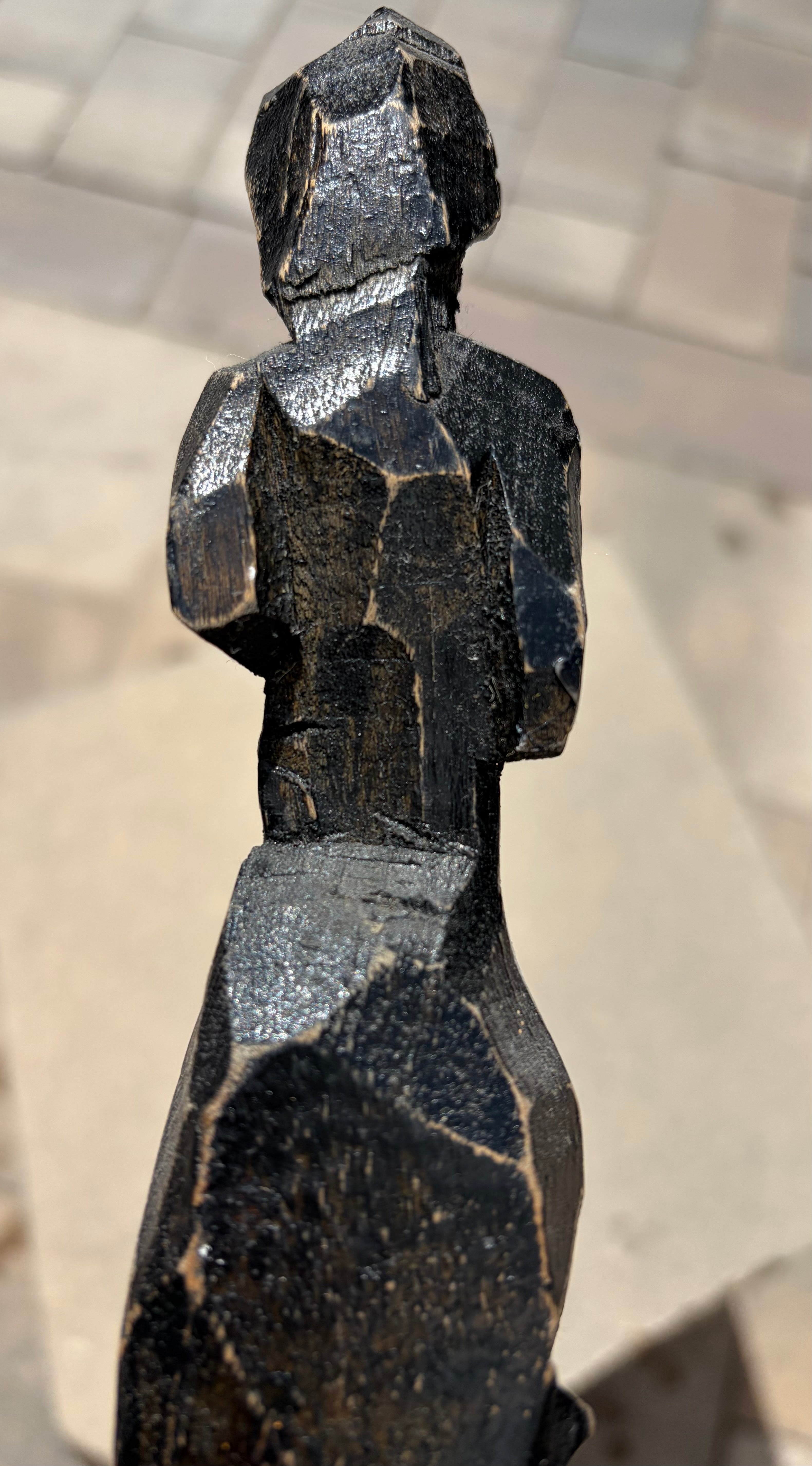 Wooden sculpture