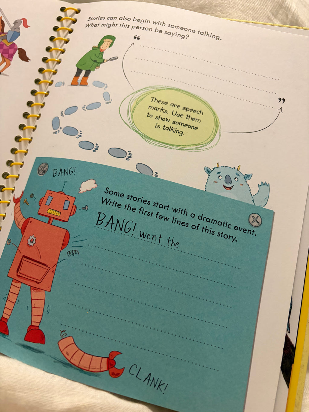 My first story writing book