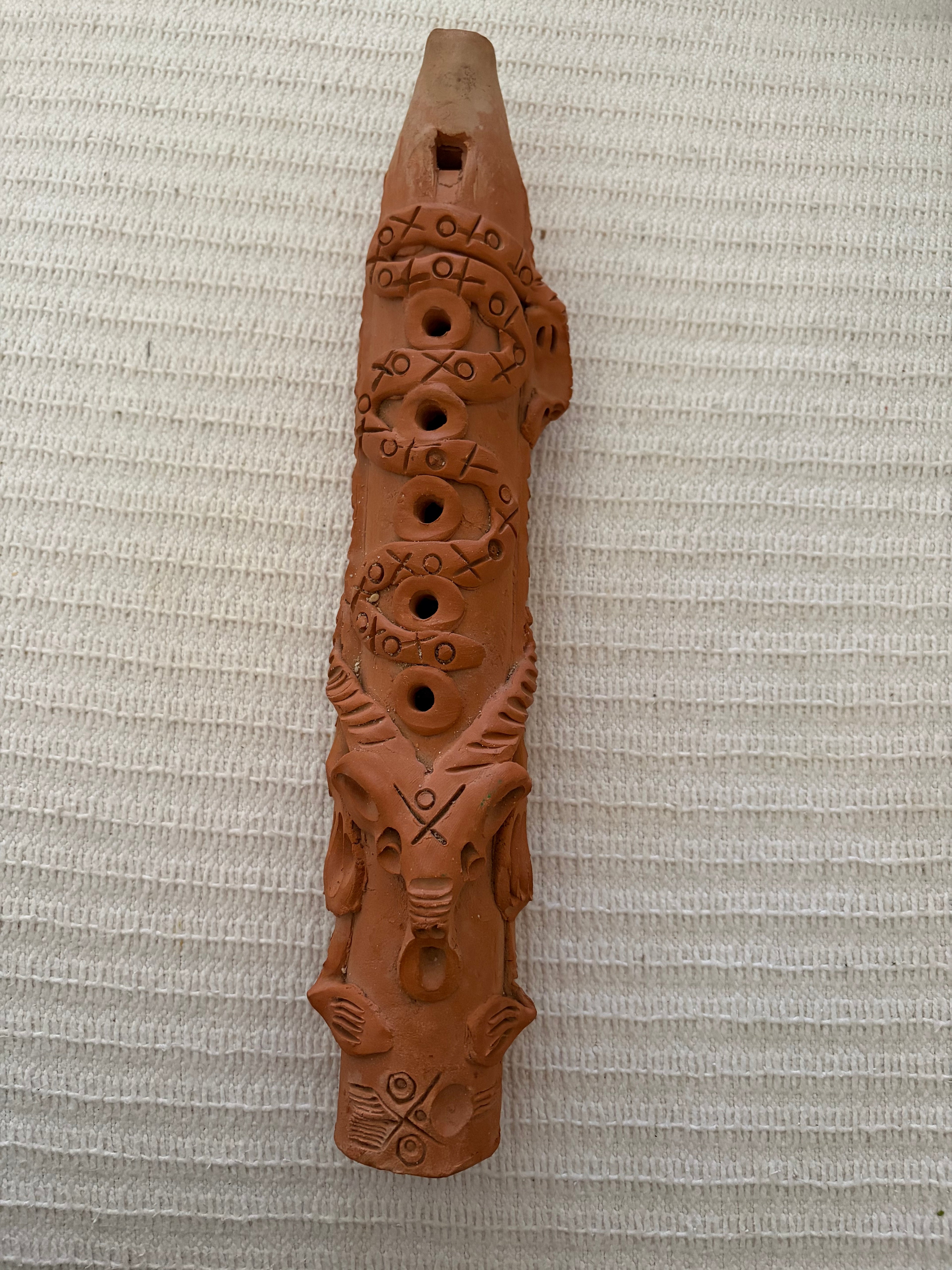Clay flute