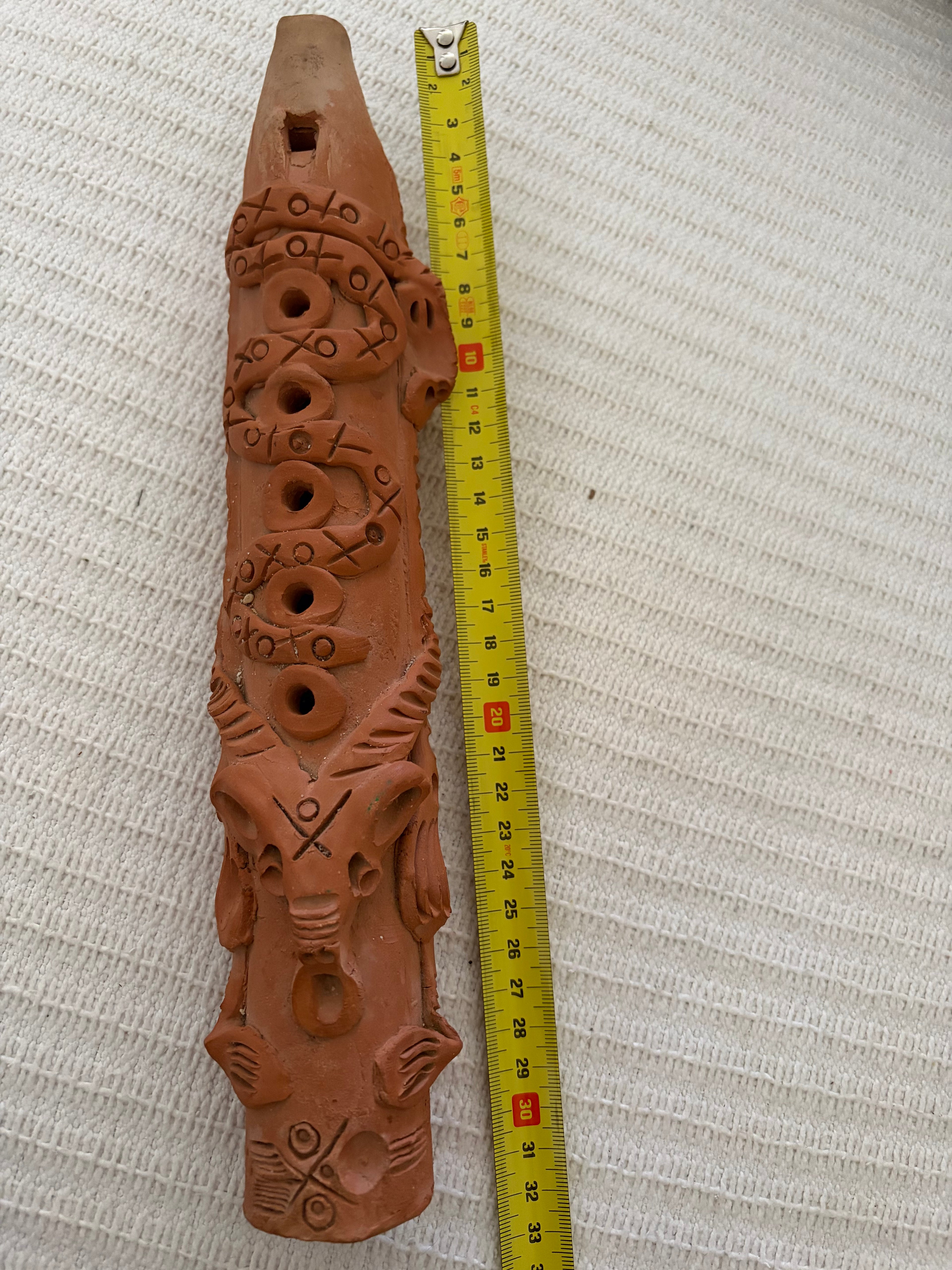 Clay flute
