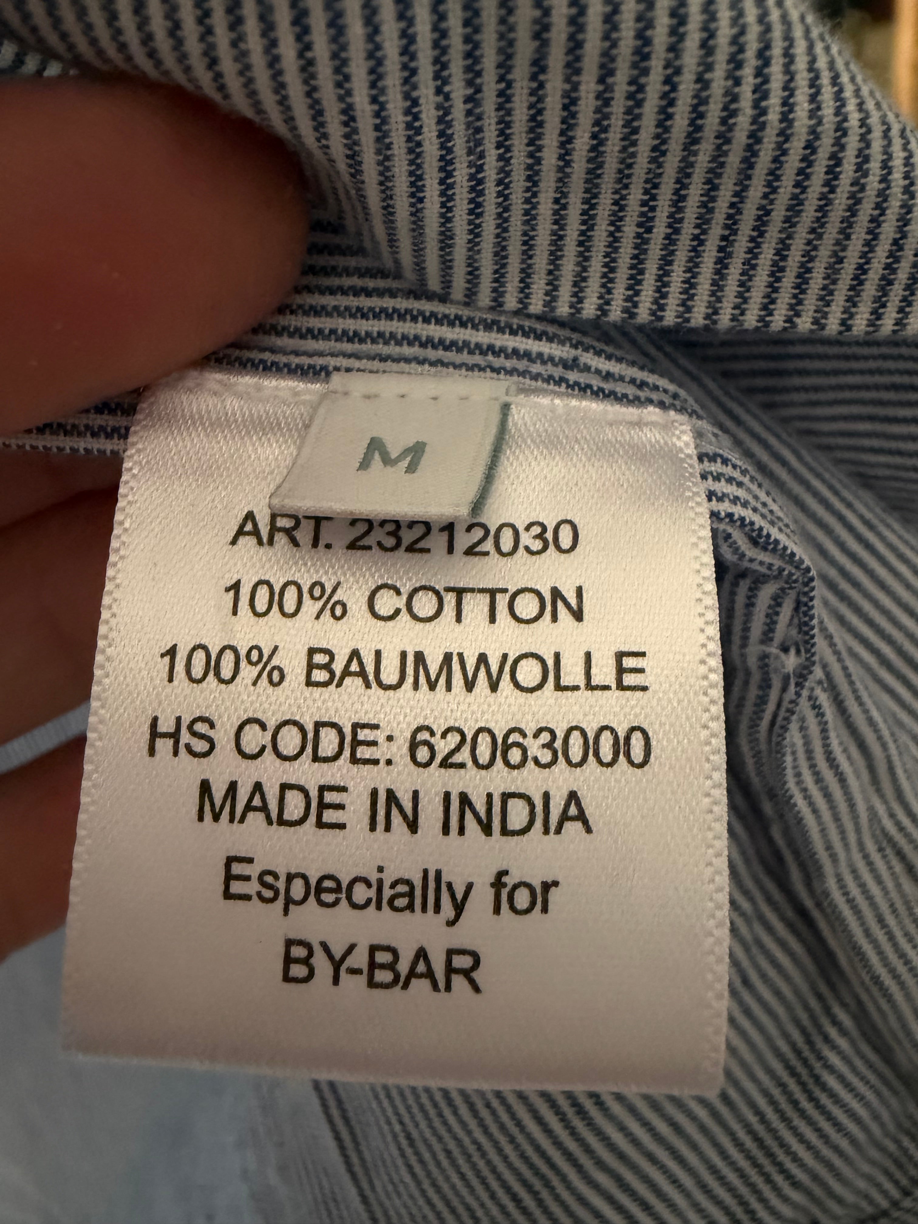 By-bar blouse