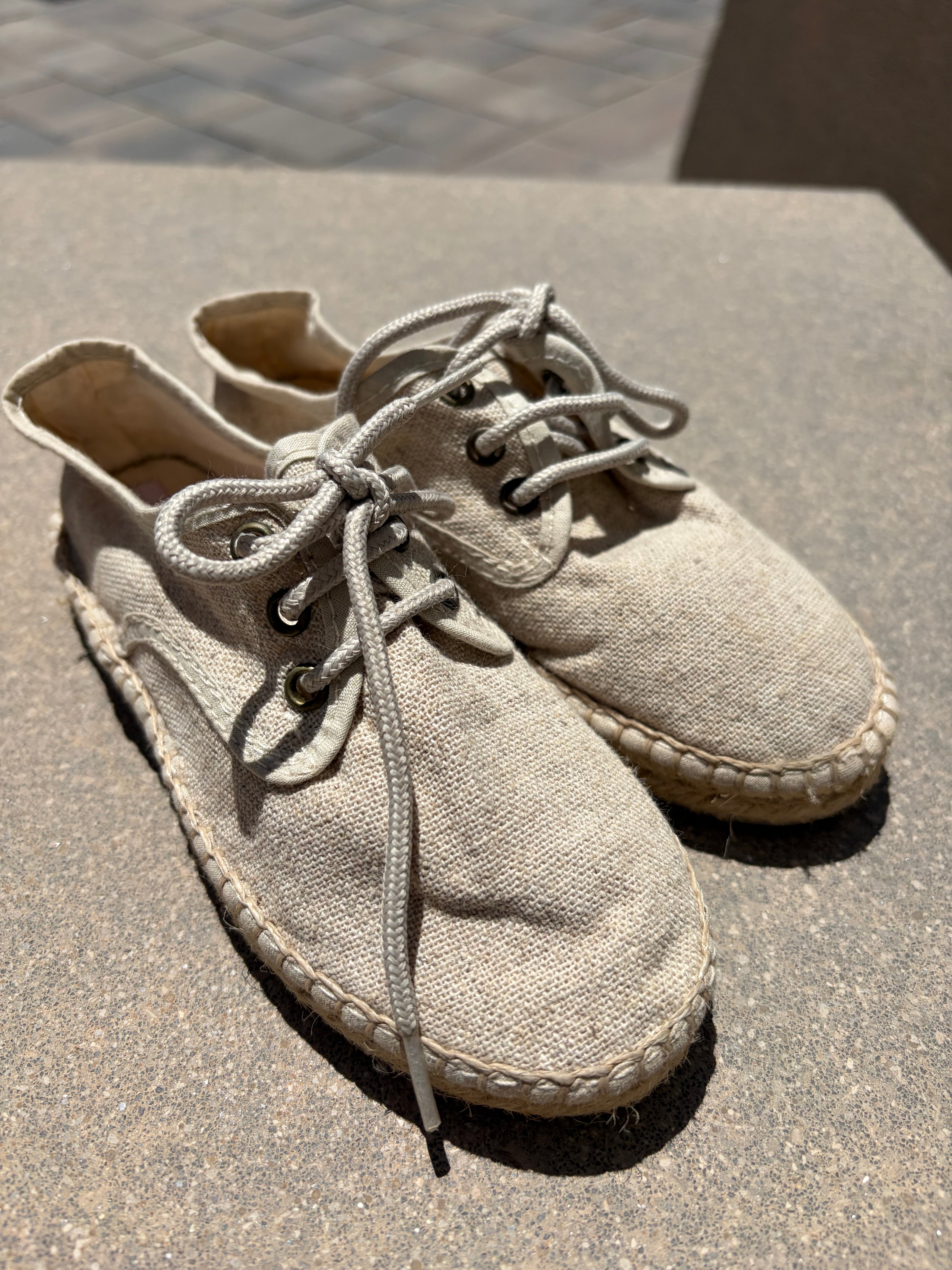 Pisanonas blucher (espadrille sole)
