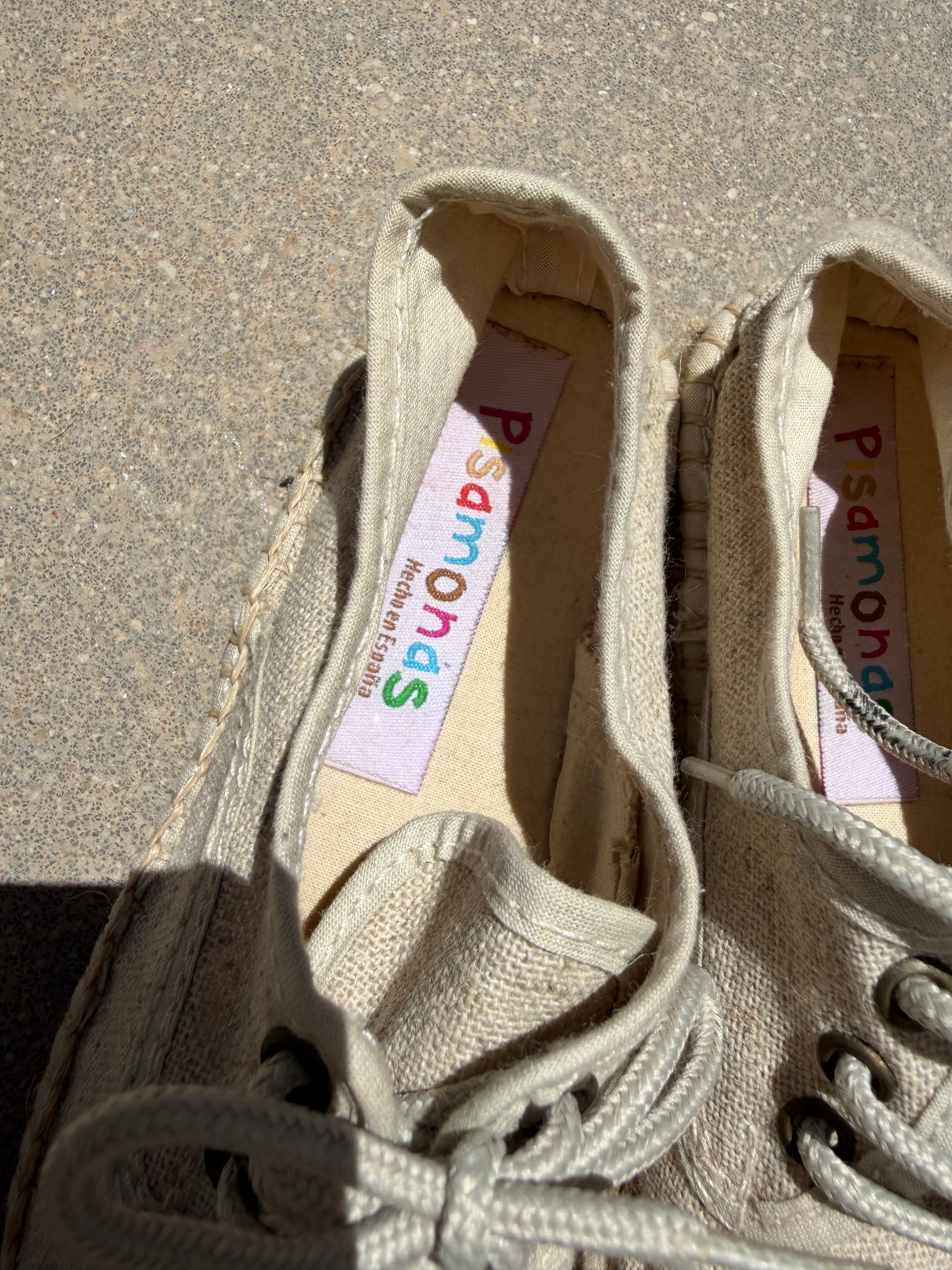 Pisanonas blucher (espadrille sole)