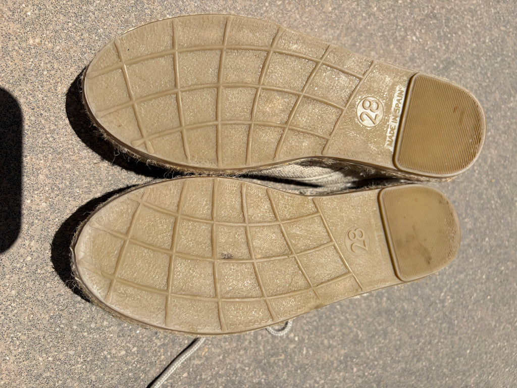Pisanonas blucher (espadrille sole)