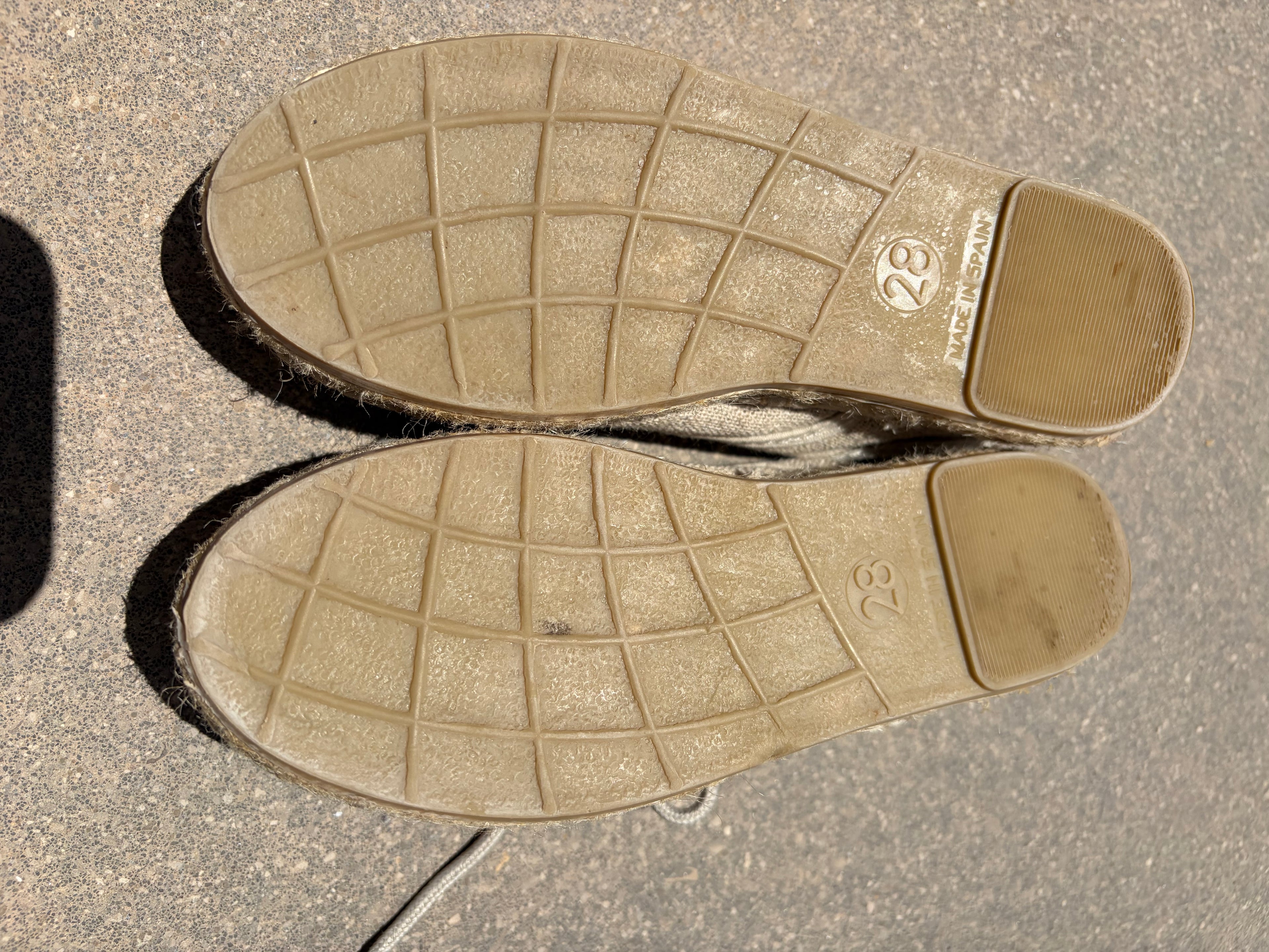 Pisanonas blucher (espadrille sole)