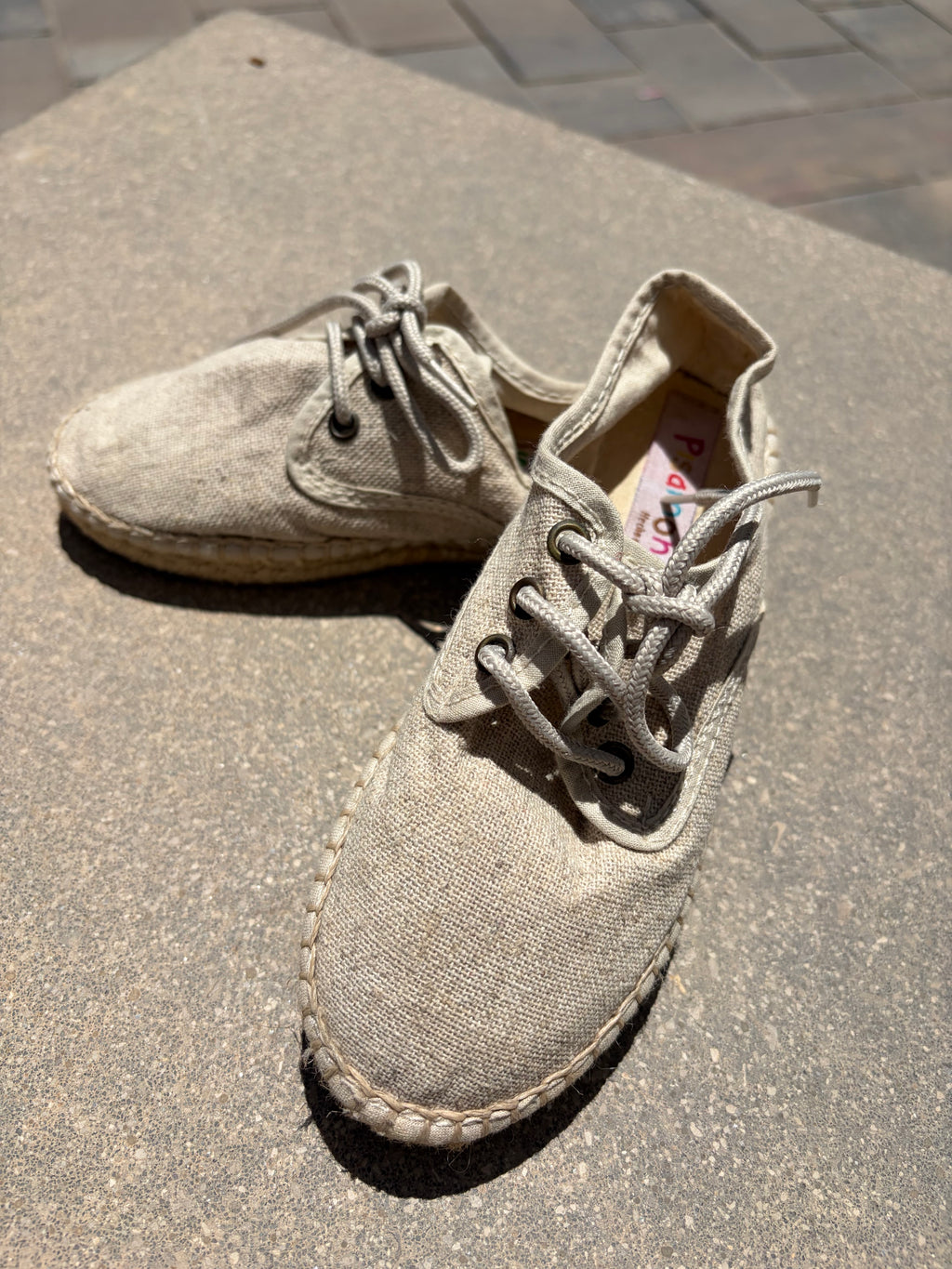 Pisanonas blucher (espadrille sole)