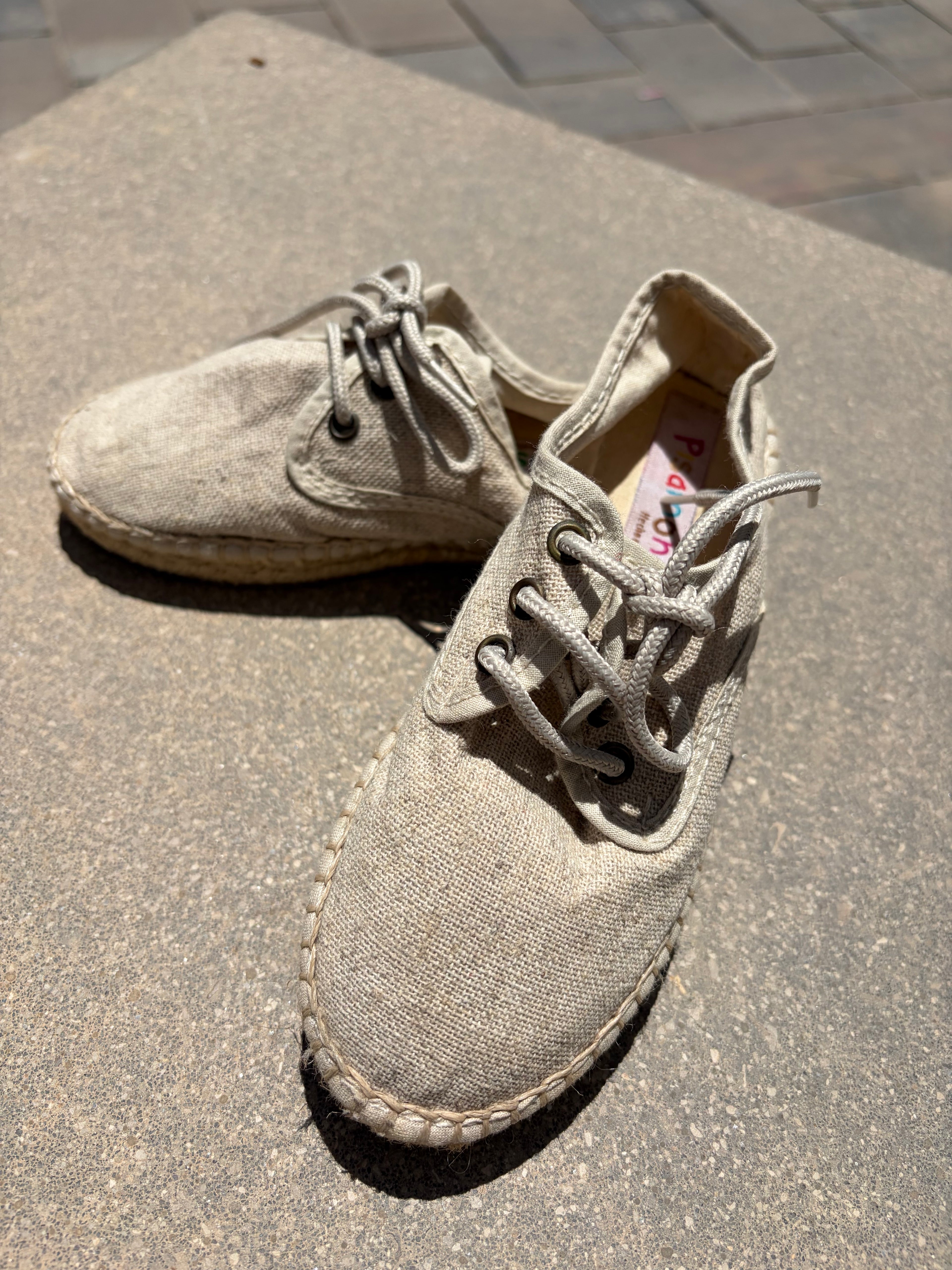 Pisanonas blucher (espadrille sole)