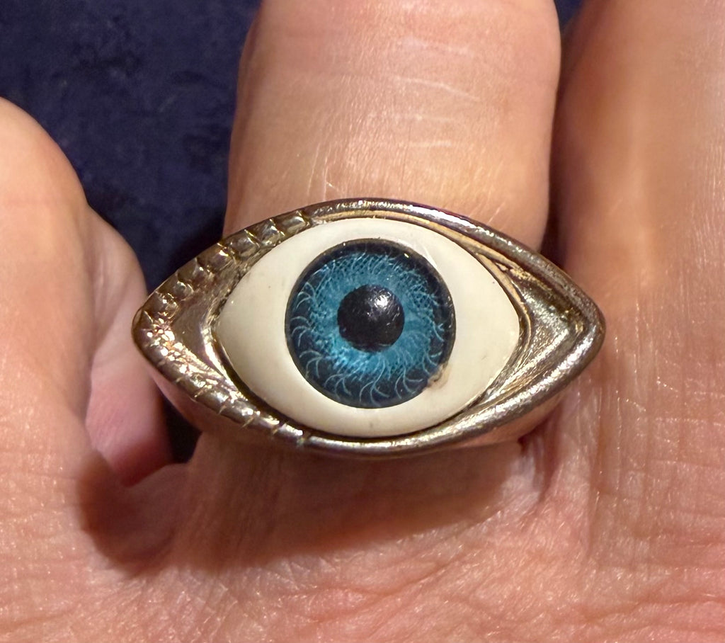 Evil eye ring
