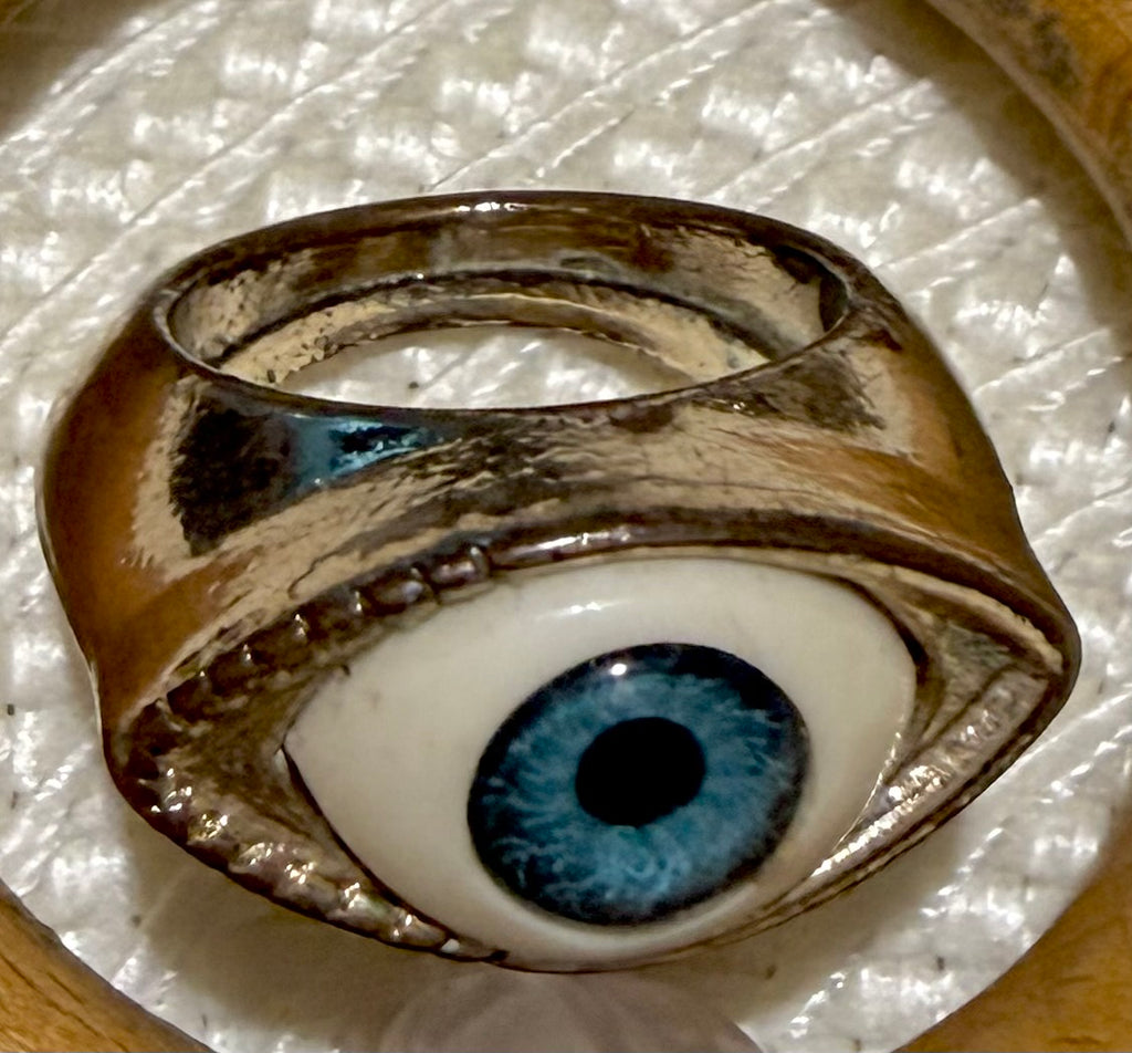 Evil eye ring
