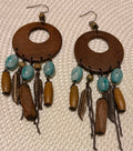 Bohemian dangle earrings