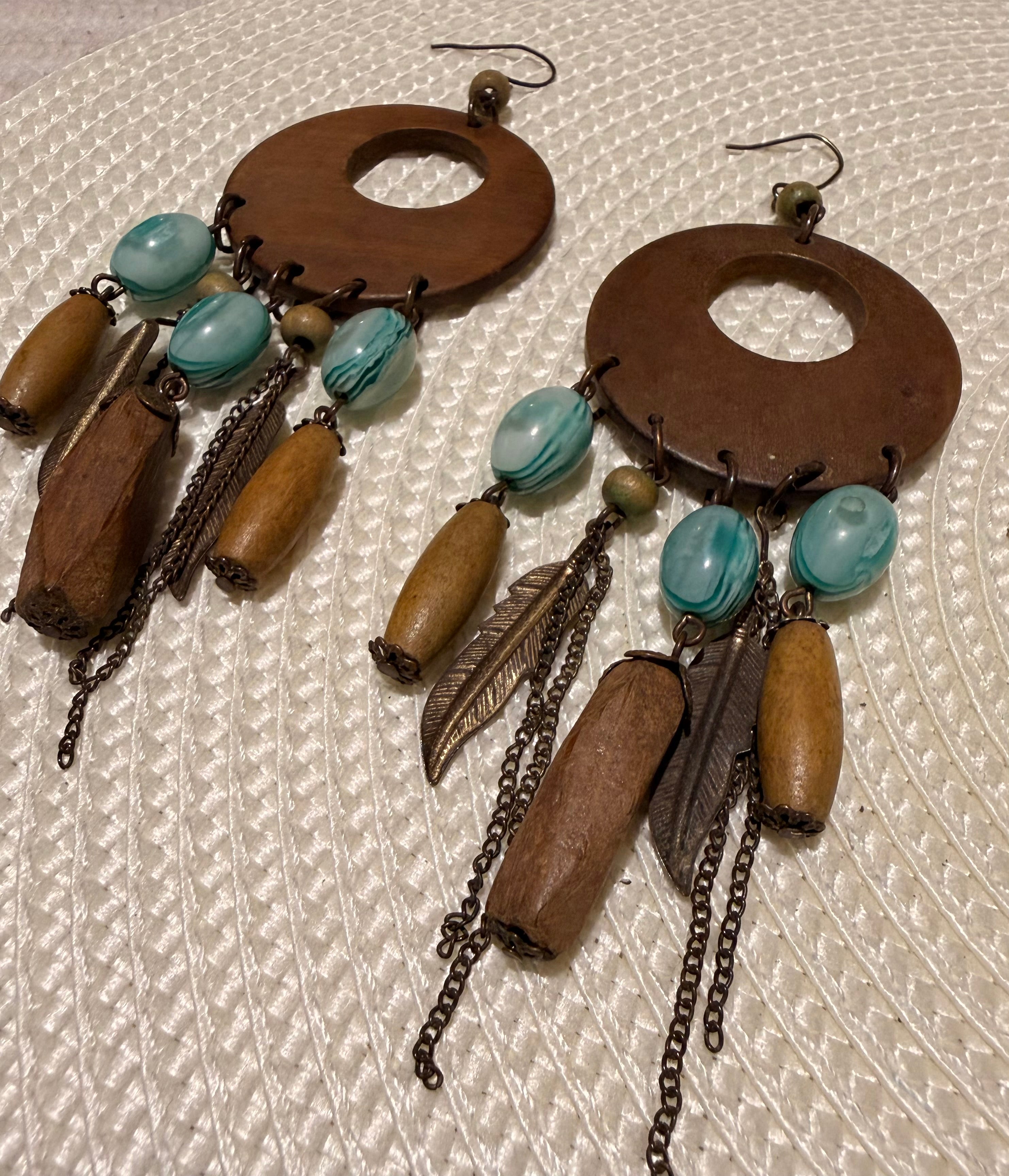 Bohemian dangle earrings