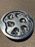 4 Escargot (snail)serving plates