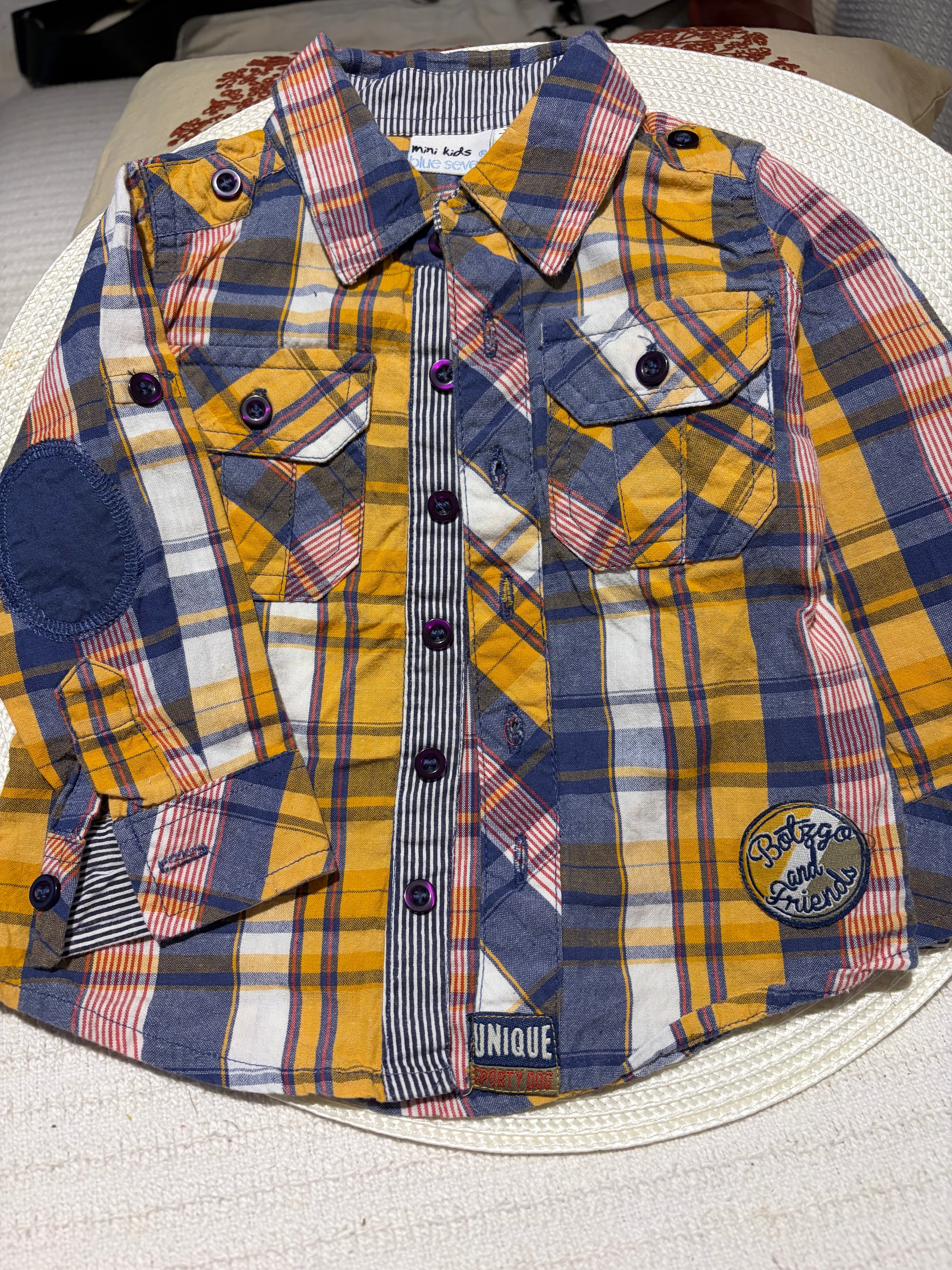 Blue Seven shirt(toddler)